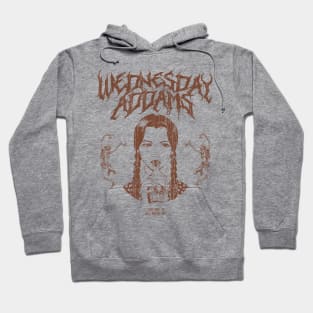 Wednesday Addams Metal Hoodie